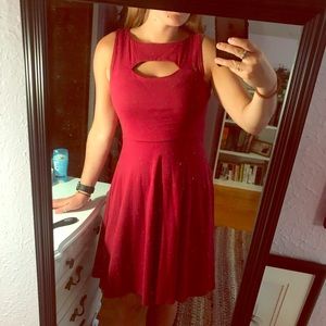 Target red/Maroon dress